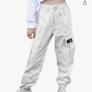 SANGTREE Girls & Women's Cargo Jogger Pants Women